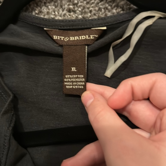 Gray long sleeve cardigan - Picture 3 of 3